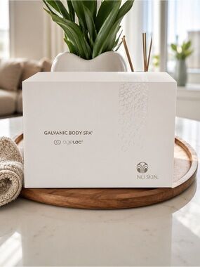 Nu Skin Galvanic Body Spa - White Deluxe Box